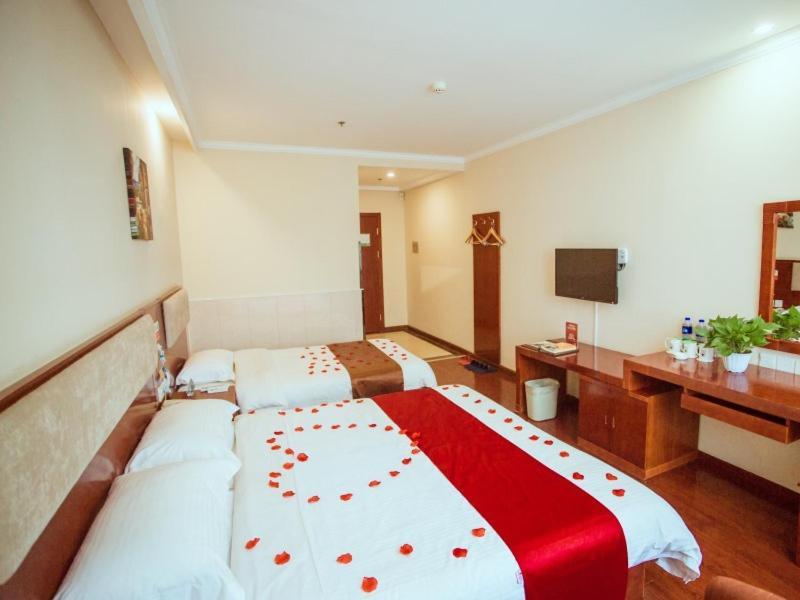 Greentree Inn Hebei Zhangjiakou Zhangbei Caoyuantian Rd Zhangku Avenue Express Hotel Екстериор снимка