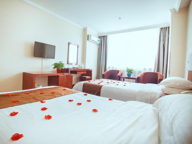 Greentree Inn Hebei Zhangjiakou Zhangbei Caoyuantian Rd Zhangku Avenue Express Hotel Екстериор снимка