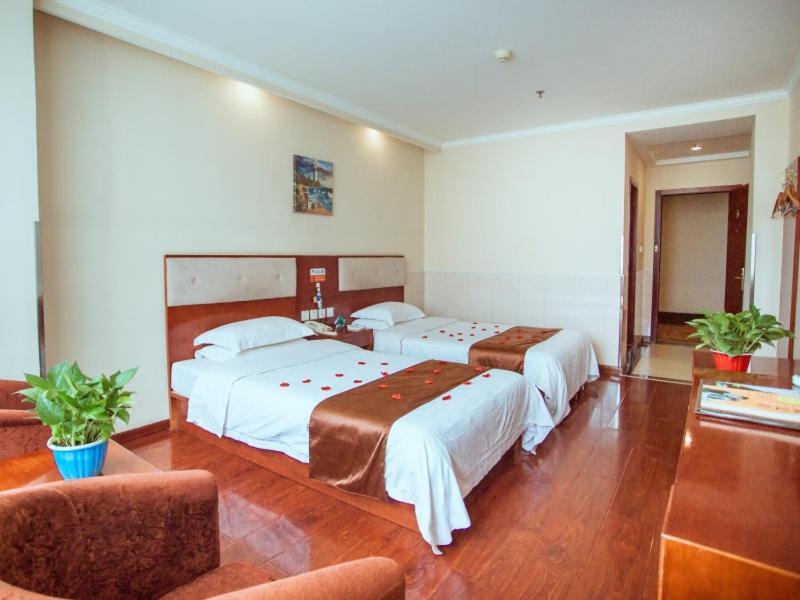 Greentree Inn Hebei Zhangjiakou Zhangbei Caoyuantian Rd Zhangku Avenue Express Hotel Екстериор снимка