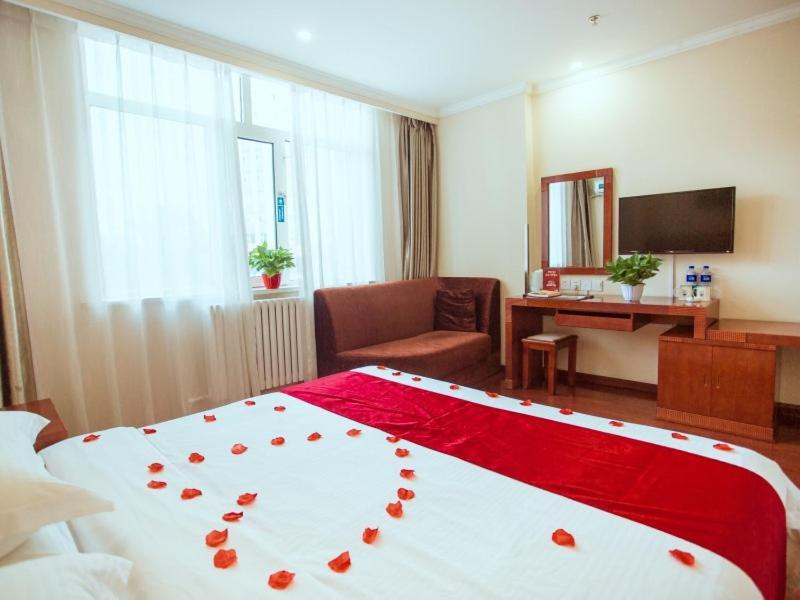 Greentree Inn Hebei Zhangjiakou Zhangbei Caoyuantian Rd Zhangku Avenue Express Hotel Екстериор снимка